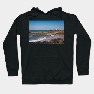 Godrevy Lighthouse, St Ives, Cornwall Hoodie